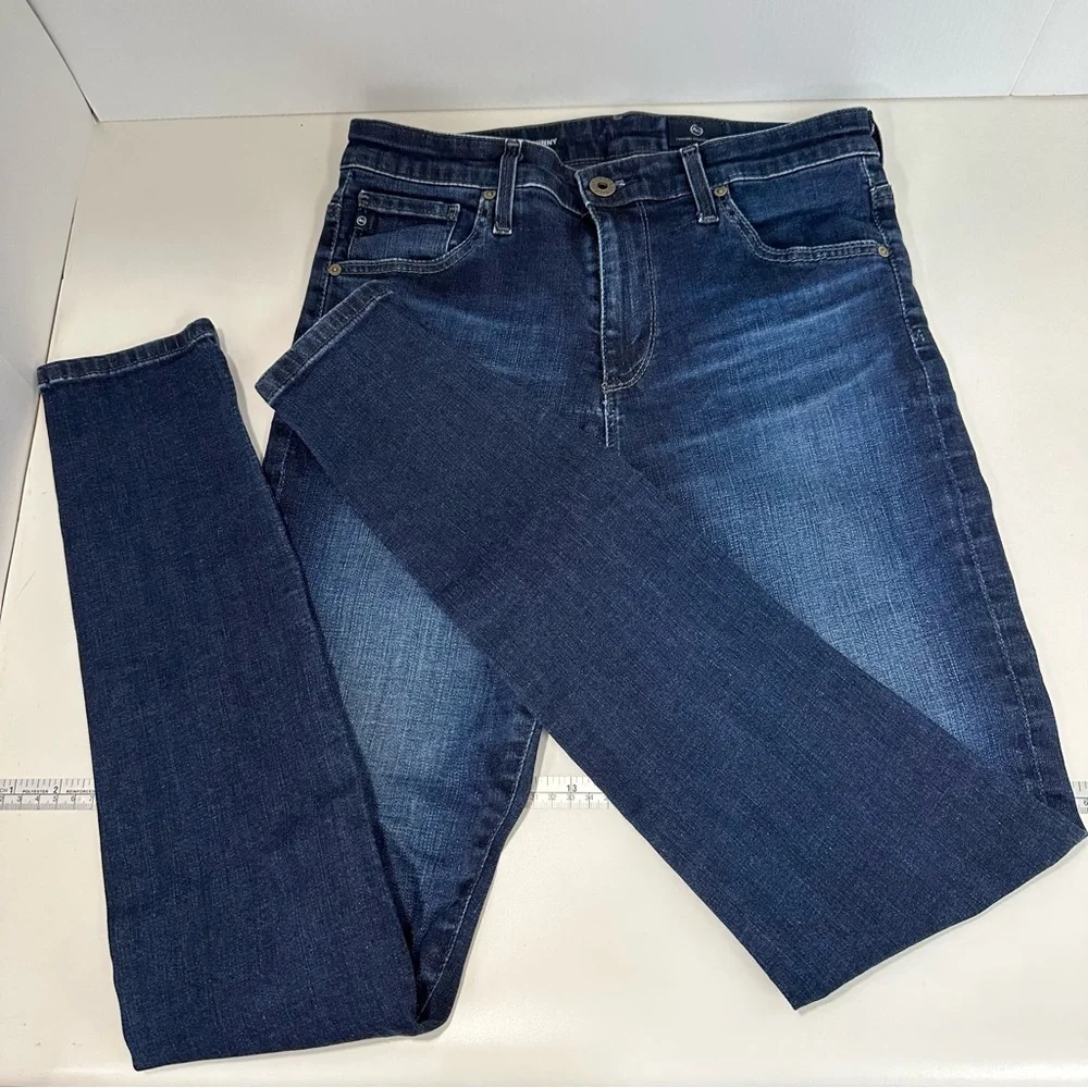 AD ADRIANO GOLDSCHMIED Jeans Size 27R High Rise Skinny The Farrah Skinny - Picture 4 of 16